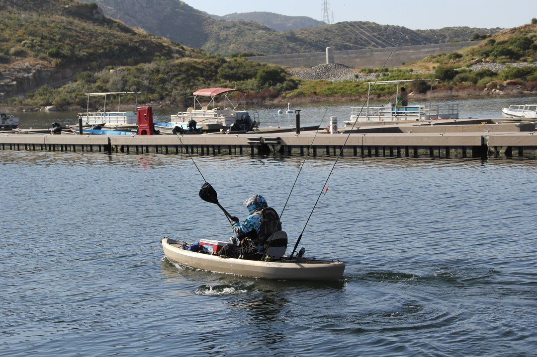 Some of the region's best water sports and fishing is found at the San Vicente Reservoir in Lakeside. Photo: City of San Diego