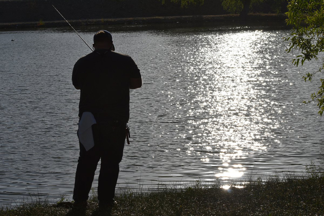 Night fishing is a popular activity at Santee Lakes during the summer months. Photo: Santee Lakes