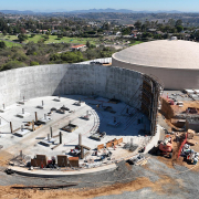 Fire-Mountain-Reservoir-Construction-1080X720 The Fire Mountain project supports the City of Oceanside’s goal of maintaining locally controlled, sustainable water sources. Photo: City of Oceanside