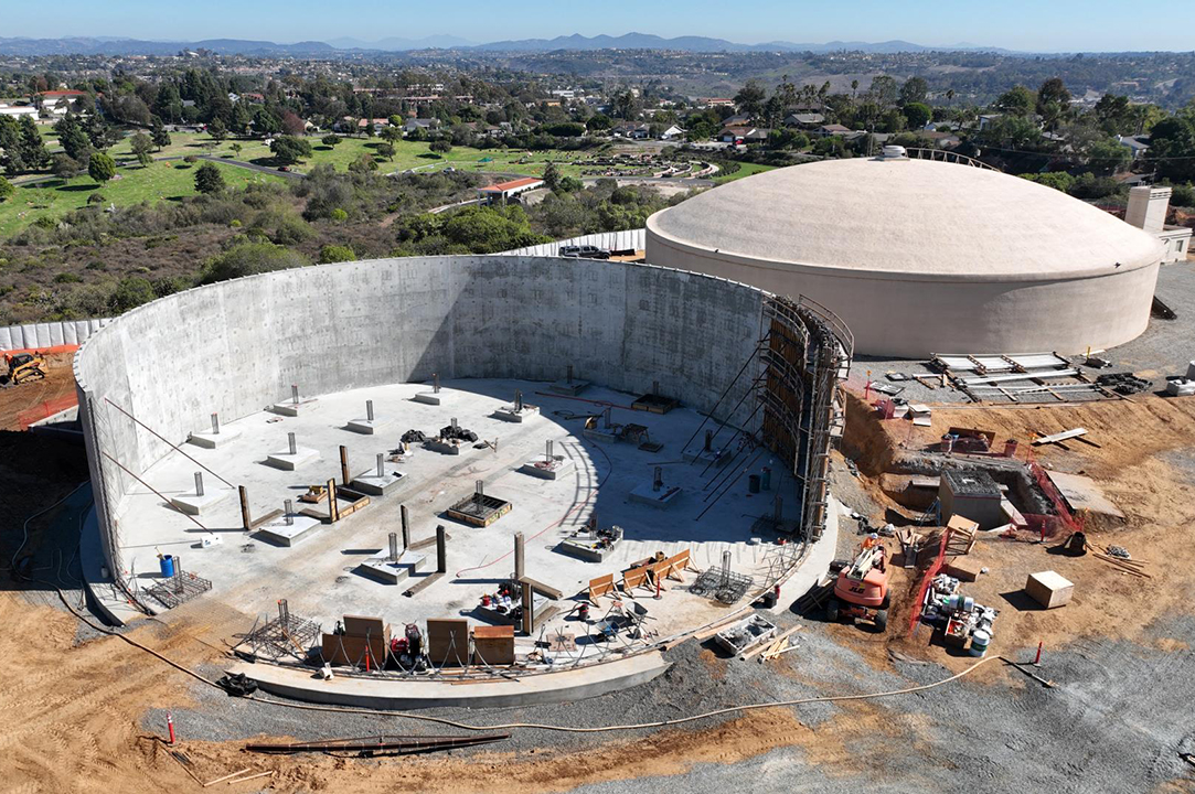 The Fire Mountain project supports the City of Oceanside’s goal of maintaining locally controlled, sustainable water sources. Photo: City of Oceanside