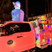 The Otay Water District participated in the Chula Vista Holiday Parade. Photo: Otay Water District