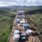 Construction begins soon on the new East County AWP energy recovery system, which will provide up to 30% of the project’s energy needs, saving the operators and ratepayers money. Photo: East County AWP