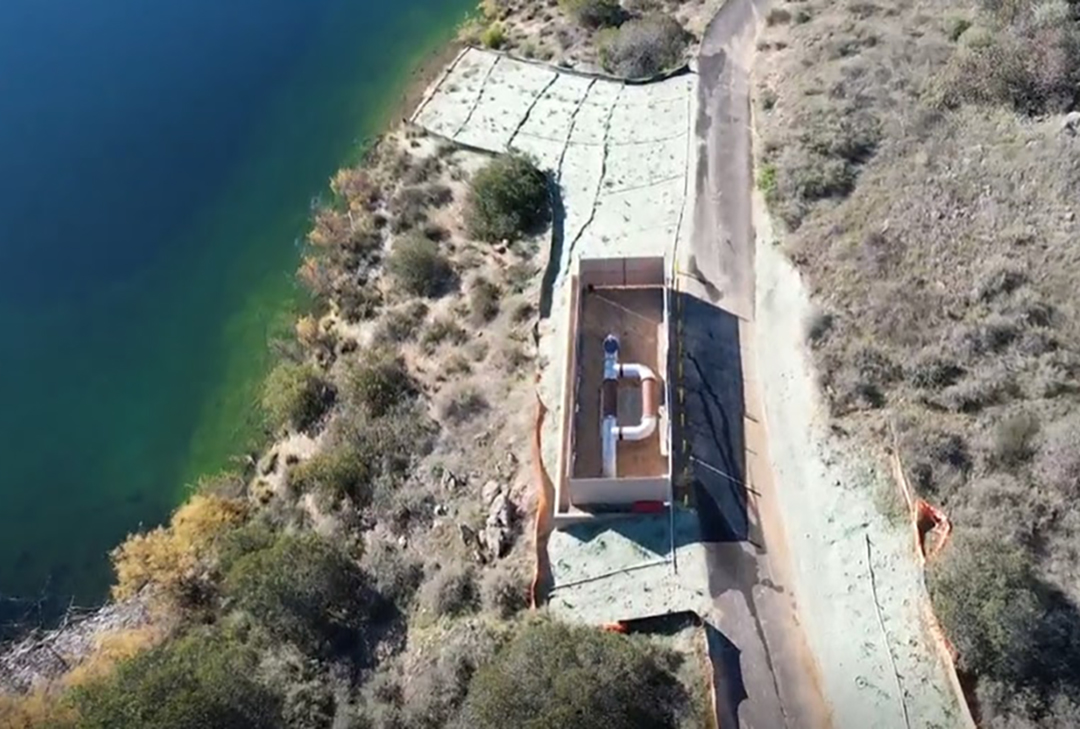 Native plants are being reintroduced after construction has been completed in several areas including at Lake Jennings. Photo: East County AWP