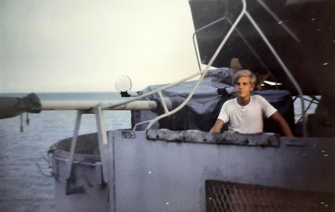 Fred Lassen started Richard Allyn Office Furniture after serving in the United States Navy during the Vietnam War. Photo: Courtesy Fred Lassen landscape project