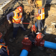 The City of Oceanside begins work on pipeline replacements of aging water and sewer mains. Some are approaching 100 years old, well past their expected useful life. Photo: City of Oceanside