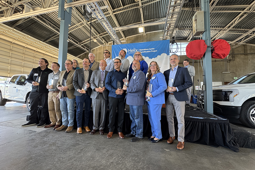 Helix Water District officials collaborated with the San Diego County Air Pollution Control District, San Diego Gas and Electric and the California Energy Commission to successfully execute the upgrades. Photo: San Diego County Water Authority