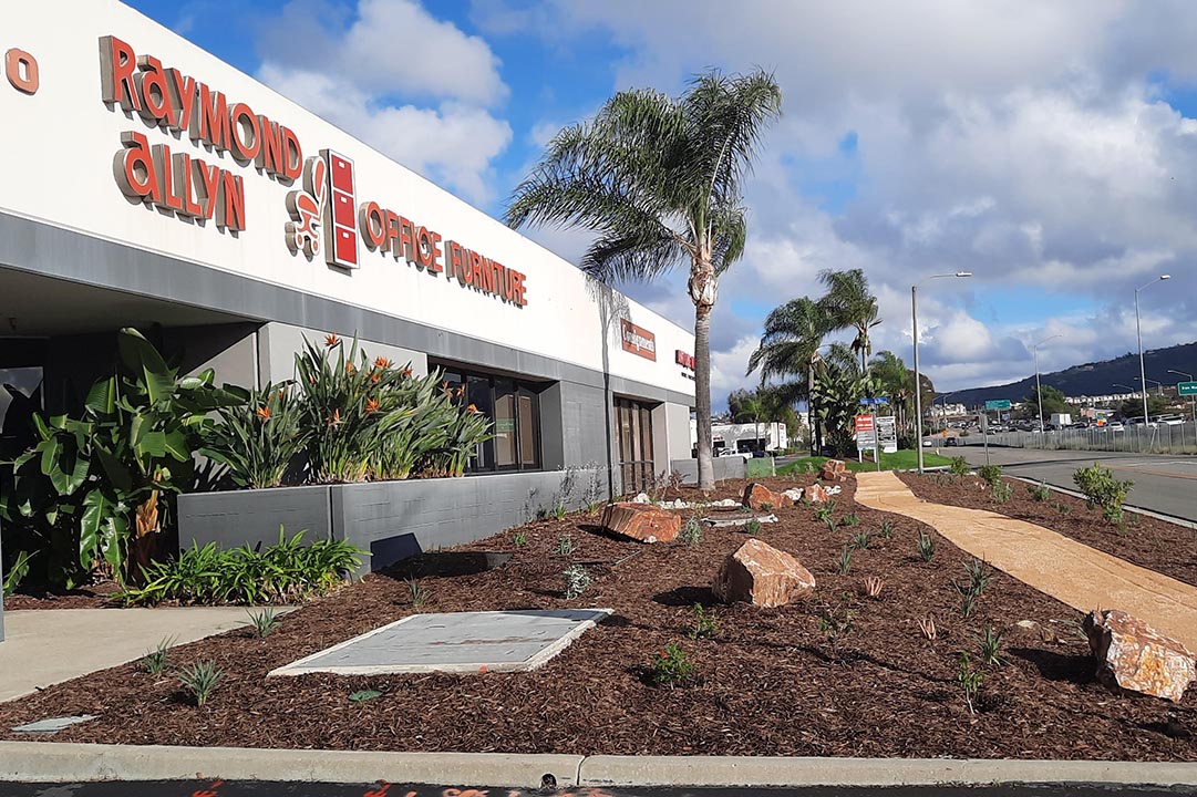 Rita O'Brien enjoyed working on the landscaping plan and offering her input on plant choices. Photo: Vallecitos Water District