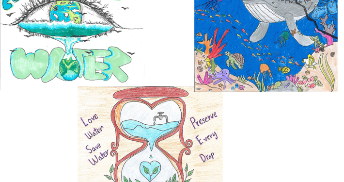 The winning artwork in the Olivenhain Municipal Water District's 2026 Student Poster Art Contest.