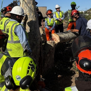 Urban Corps San Diego team members get a briefing before beginning habitat restoration work. Photo: Sweetwater Authority