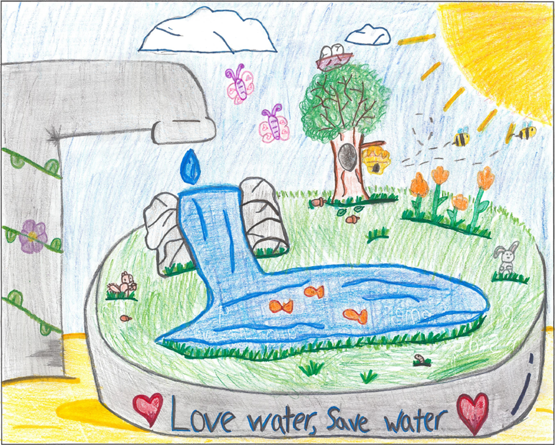 Second Place 2026 Student Poster Contest winner: Riley Semer. Photo: Vista Irrigation District