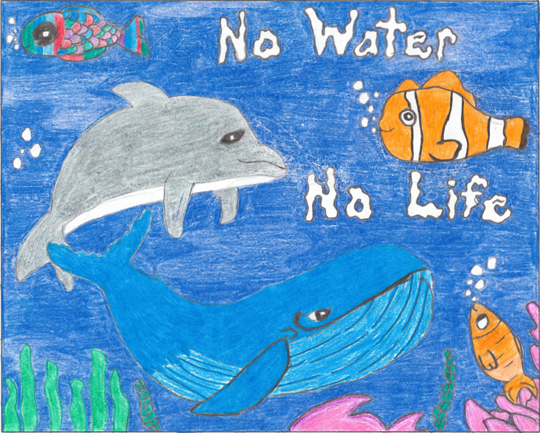 Third Place 2026 Student Poster Contest winner: Zoey Watts. Photo: Vista Irrigation District