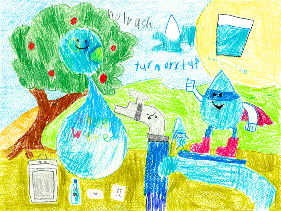 Otay Student Poster Contest Winner: First Place: Gabriel M., Fifth Grade, Liberty Elementary School