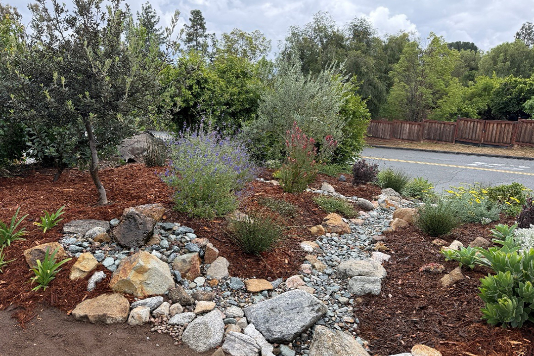 The new design includes a dry riverbed. Photo: Helix Water District