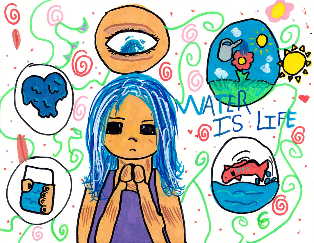 Otay Student Poster Contest Winner: Third Place: Julianna R., Fourth Grade, Sweetwater Springs Elementary School