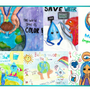 Six talented students won the 2026 Otay Water District Poster Contest with their depiction of water conservation themes.